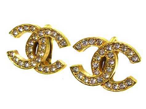 fake chanel earrings ebay|authentic vintage chanel earrings.